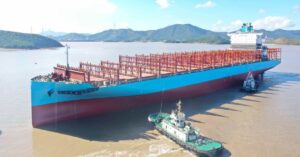 TSUNEISHI SHIPBUILDING Builds Its Largest-Ever Methanol-Powered Container Carrier