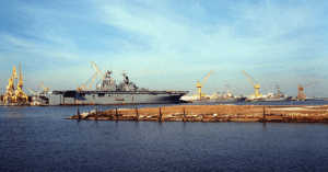Worker Shot Dead Aboard Newly Christened US Navy Destroyer At Ingalls Shipyard