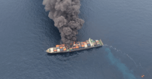 Containership Wan Hai 503 To Be Towed To Middle East 78 Days After Onboard Fire
