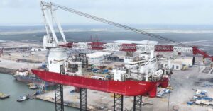 First U.S.-Built WTIV Arrives in Virginia for Nation’s Largest Offshore Wind Project