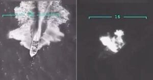 Watch: US Navy Destroys Venezuelan Drug Boat, Killing 11 People On Board