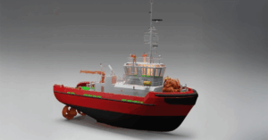 Kongsberg Secures Contract For World’s First Full Electric Tug Integration In India