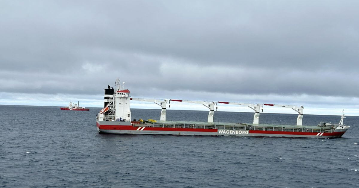 Grounded Ship