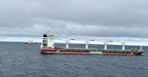 Dutch Cargo Ship Thamesborg Remains Aground In Arctic After Nearly 2 Weeks