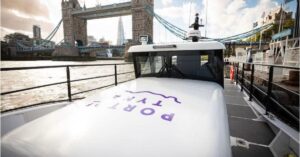 Port Of Tyne Unveils UK’s First Electric Foiling Pilot Boat On River Thames