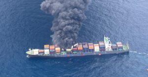 Wan Hai 503 Finally Berths In UAE After Deadly Explosion & 13-Week Ordeal At Sea