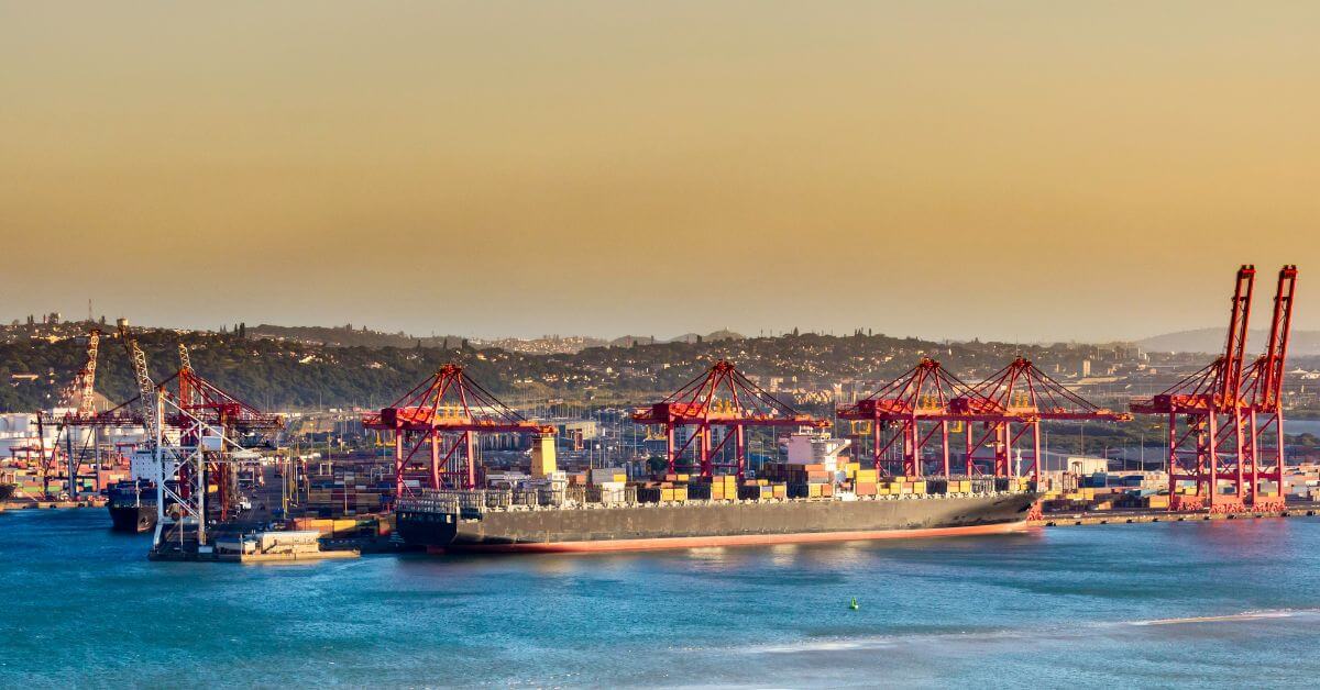 cargo ship durban