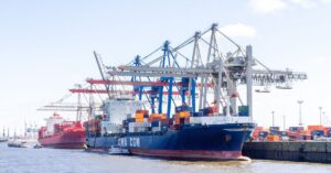 Container Ship Crashes Into Quay At Port Of Muuga, Damages Pier & Bulker