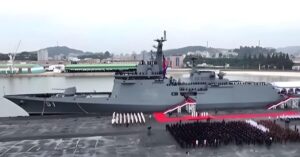 Kim Jong Un Inspects New 5,000-Ton Destroyer, Vows To “Punish Enemy Provocations”