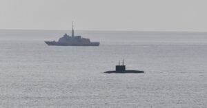 NATO Chief Mocks ‘Broken’ Russian Submarine Seen Limping Through European Waters
