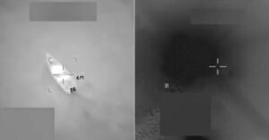 U.S. Conducts First Night Strike In Caribbean, Killing All 6 On Alleged Drug Vessel