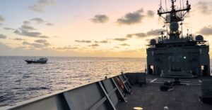 EU & Indian Navy Take Control Of Pirate Vessel Used As Mothership Off Somalia