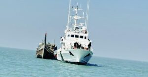 ICG Apprehends Bangladeshi Fishing Boat With 28 Crew for Illegal Fishing in Indian Waters