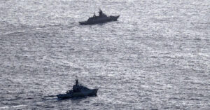 Royal Navy Intercepts Russian Corvette And Tanker In The English Channel