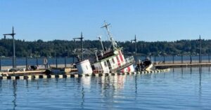 Unified Command Ends Major Cleanup After Historic Tug Dominion Sinks In Bremerton