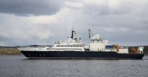 In A First, Russian Spy Ship Uses Laser Against RAF Pilots Tracking Its Movements Near UK Waters