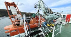 Fast Rescue Craft Damaged Beyond Repair After Falling During Training Exercise