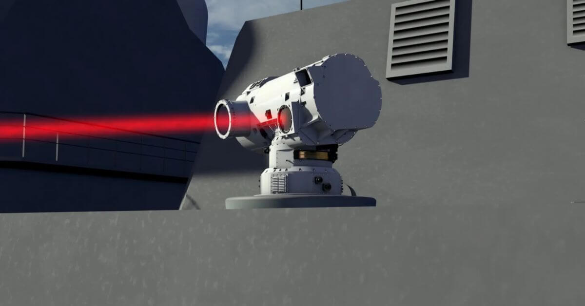 laser weapon