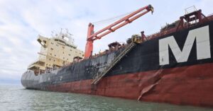 Grounded MSC Baltic III Hull Severely Damaged After Winter Storms Off Newfoundland