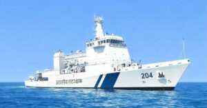 Indian Coast Guard Inducts First Indigenous Pollution Control Vessel ‘Samudra Pratap’