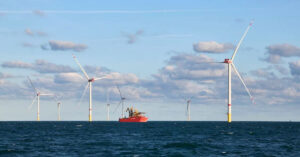 Germany’s Largest Offshore Wind Farm Powers Up Its First Turbine