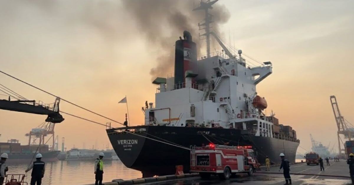 ship fire