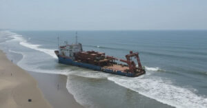 Two 16-Year-Olds Disappear Near Dangerous Ghost Ship On Costa Azul Beach