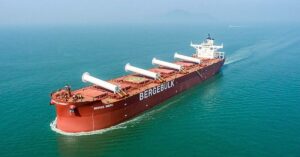 Anemoi Completes Installation Of Four Folding Rotor Sails On Newcastlemax