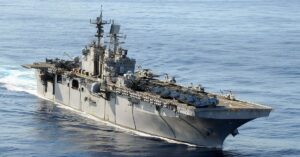 Trump Shares Image Of Captured Venezuelan President Aboard US Warship