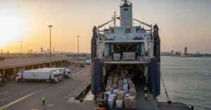 UAE Loads 'Saqr Humanitarian Ship' With 4,000 Tonnes Of Aid For Gaza
