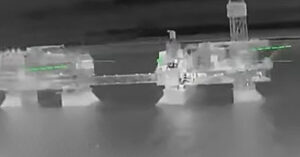 Ukraine Carries Out Drone Strikes On Three Russian Oil Rigs In Caspian Sea