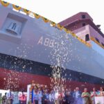 Indian Navy Launches Its Newest & Most Advanced Cadet Training Vessel "Krishna"