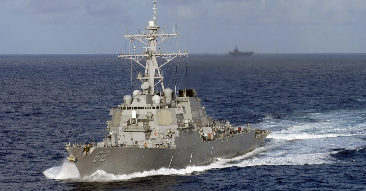 U.S Navy destroyer 