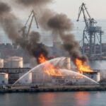 Ukrainian Drone Strike Damages Facilities At Russian Black Sea Port Ahead Of Peace Talks