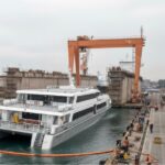 Rare Twin-Hulled Ferry Sea Star Tilos Sinks At Turkish Shipyard, Crew Airlifted By Ladder